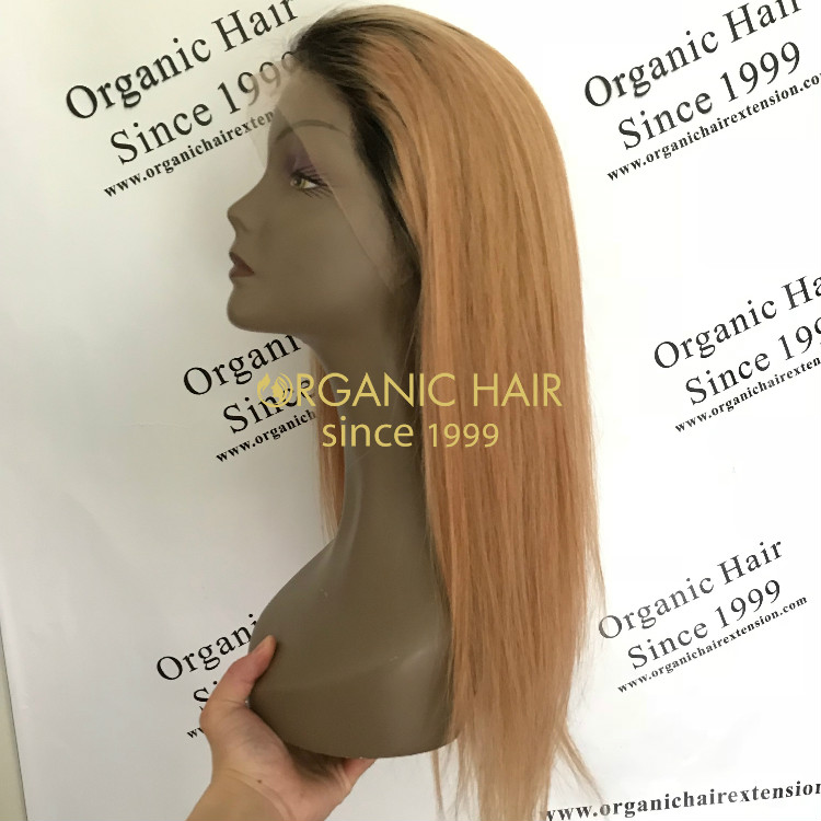 Why choose our Organic full lace wig-Champagne wig GT31